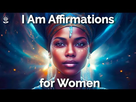 I AM Affirmations: WOMEN Only! Black Screen Self Love, Abundance, Health & Beauty While You Sleep