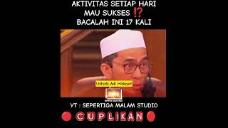 Download lagu UAH🔵 Bacalah ini 17X⁉️ Hidup Jadi Sukses Dunia & Akhirat #uah #ustadadihidayat #kajianislam mp3 Download lagu UAH🔵 Bacalah ini 17X⁉️ Hidup Jadi Sukses Dunia & Akhirat #uah #ustadadihidayat #kajianislam mp3