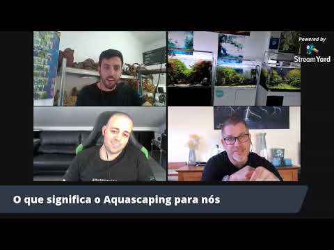 Conversas sobre Aquascaping com Filipe Oliveira- FAAO e Luis Cardoso