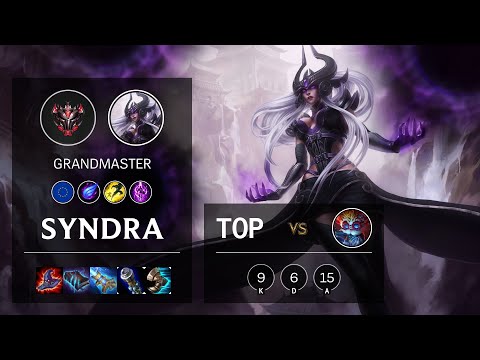 Syndra Top vs Heimerdinger - EUW Grandmaster Patch 10.14