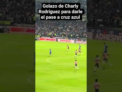 golazo de Charly Rodríguez para darle el triunfo a cruz azul