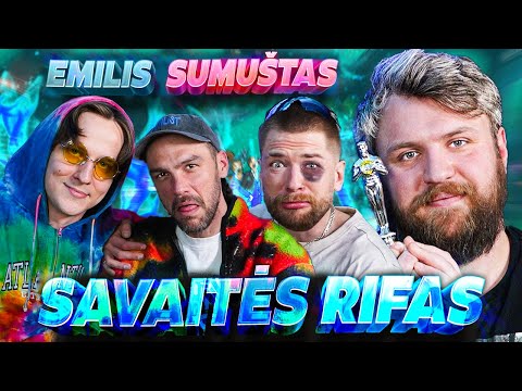 Muštynės Tarp Komikų: Klajumas VS Emilis | Savaitės Rifas #128 ft. Liezhuvis