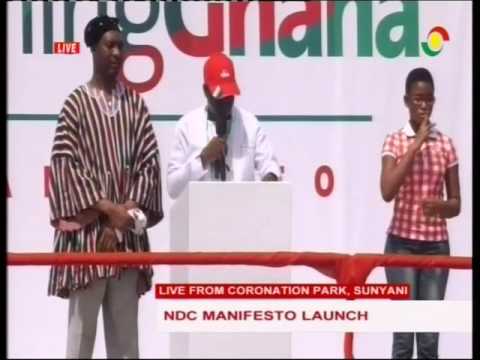 Hon. Bagbin's speech @ NDC's 2016 manifesto launch  - 17/9/2016