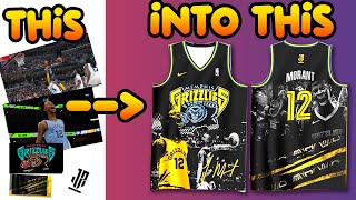 JA MORANT  I JERSEY DESIGN SUBLIMATION