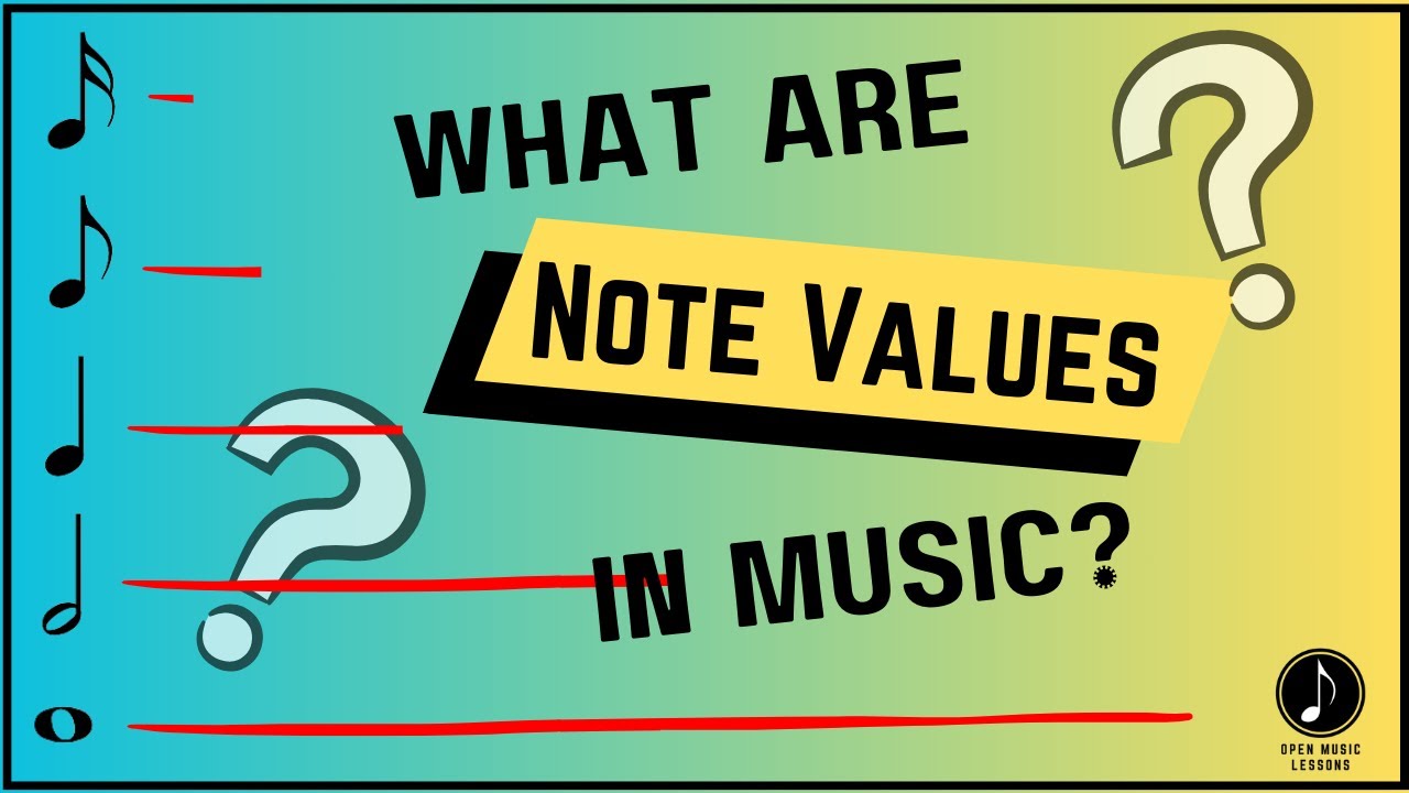 What Are Note Values In Music? | BEGINNERS Guide + QUIZ