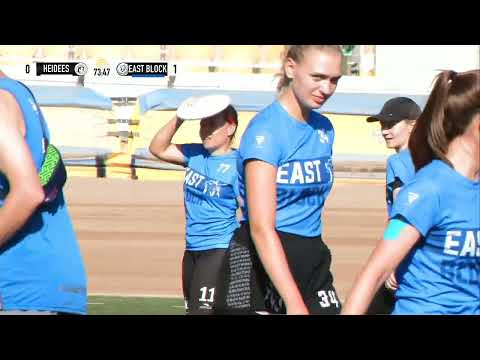 Heidees Frauen (GER) vs East Block (CZE) —  WOMEN'S Division Pool D — EUCF 2023