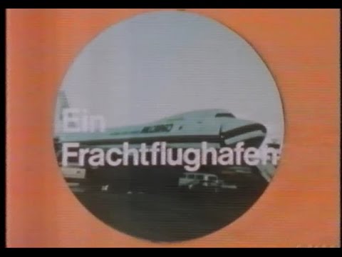 WELTKUNDE - Ein Frachtflughafen - Schulfernsehen 1980er Jahre