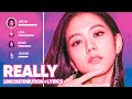 BLACKPINK Really Line Distribution Lyrics Color Coded PATREON REQUESTED