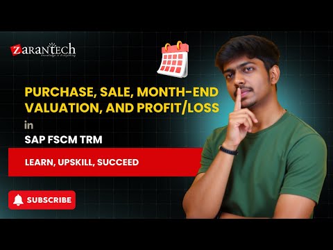 SAP FSCM TRM Treasury and Risk Management on ECC Full Course ZaranTech