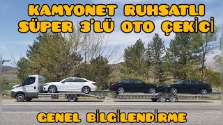 3'lü KAMYONET OTO ÇEKİCİ 2. KÖPRÜDEN GEÇER ŞEHİR İÇİ YASAĞI YOK HADİ İ