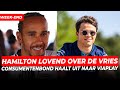 Hamilton lovend over De Vries, Consumentenbond haalt uit naar Viaplay | GPFans Week-end