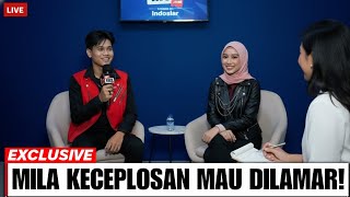 Download lagu DETIK-DETIK MILA KECEPLOSAN‼️ Sudah Mau Dilamar Valen Akbar Saat Wawancara Hot Kiss! mp3