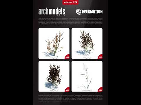 Evermotion – Archmodels Vol 124 : grass, small plants
