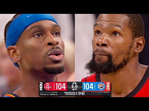 MUST-SEE 2OT ENDING Thunder vs Rockets 🤯 | October 21, 2025