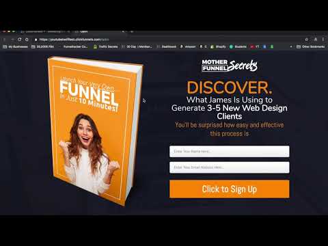 كليك فانيلز و سهولة انشاء اي موقع في اقل من ٥ دقائق !! Clickfuunels