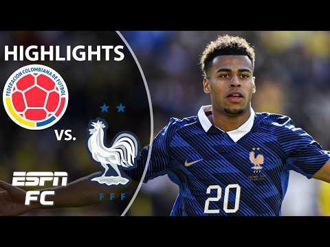Colombia 1-3 France