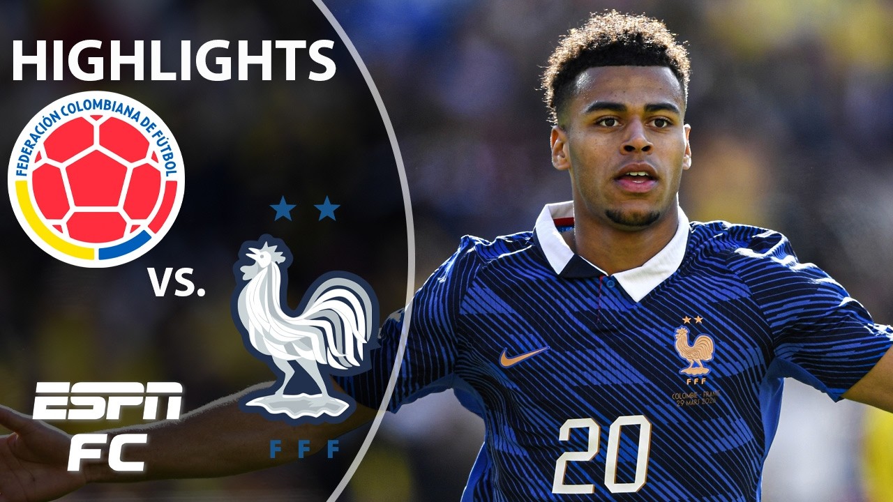 Colombia vs France Highlights