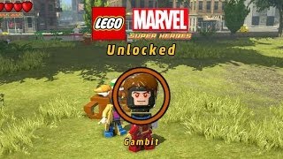 Lego Marvel-Unlock Gambit-3rd Gambit mission