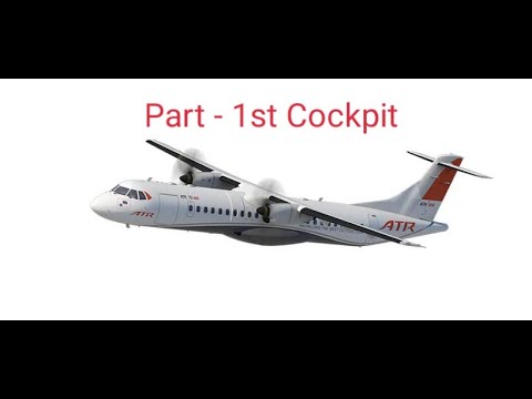 ATR 72-600 aircraft basic cockpit description Part - 1st. @My Dream Aviation #AME, #Pilot