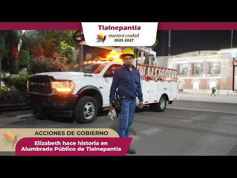 Elizabeth en Alumbrado Público de Tlalnepantla