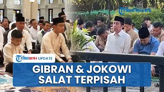 Meski Mudik ke Solo, Gibran & Jokowi Salat Idul Adha Terpisah, Wapres Serahkan Sapi di Masjid Zayed