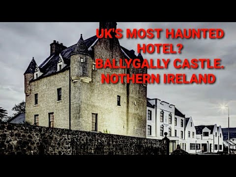 NORTHERN IRELAND HAUNTED HOTEL TOUR. BALLYGALLY CASTLE. 4K