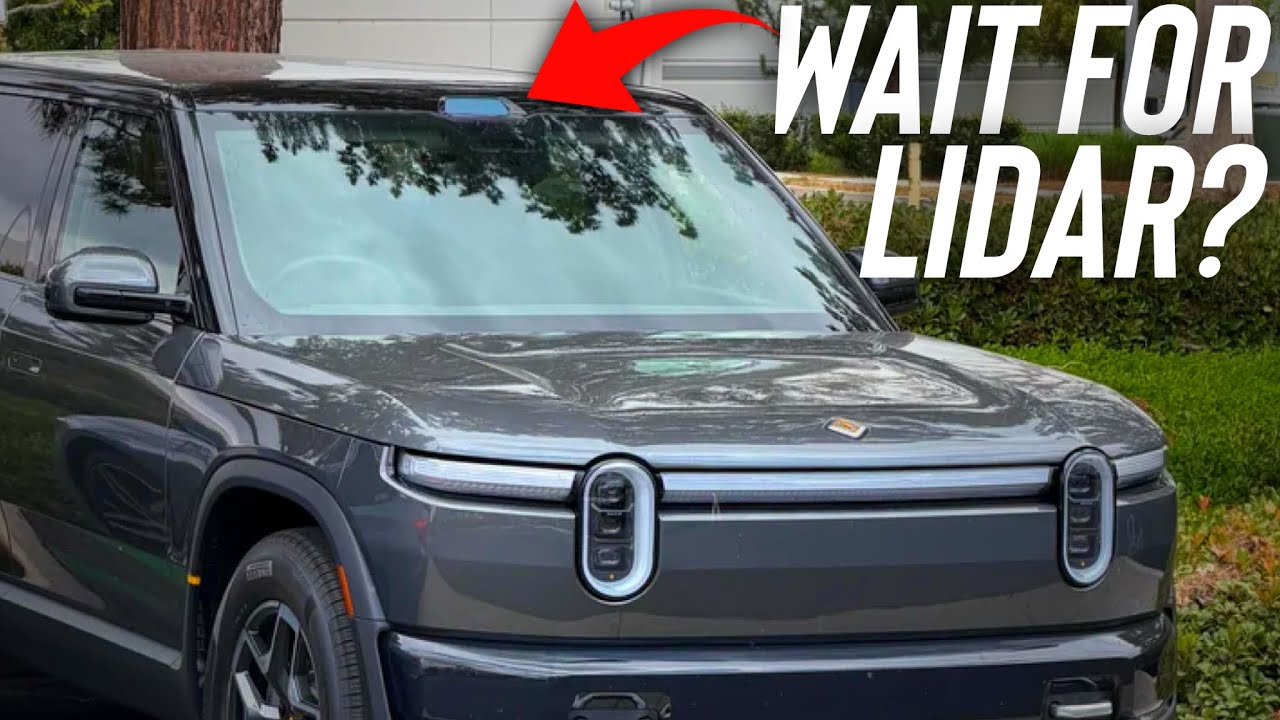 Rivian R2 with front-facing LiDAR discussed in a self-driving hardware explainer