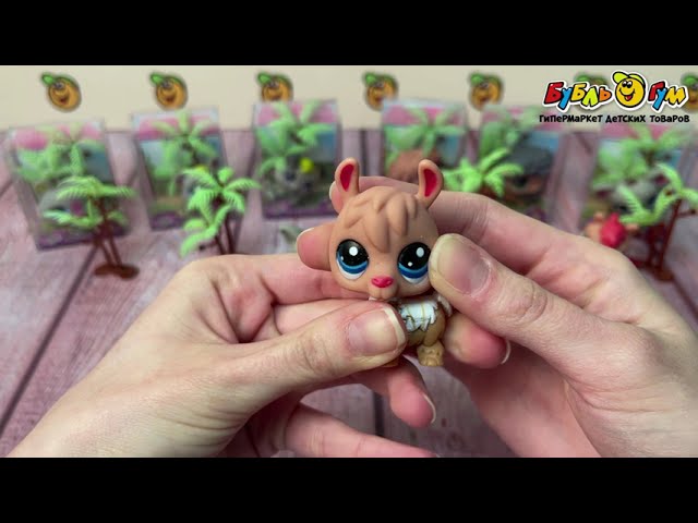 Фигурка животного миниатюрного Тропический лес в ассортименте - видео