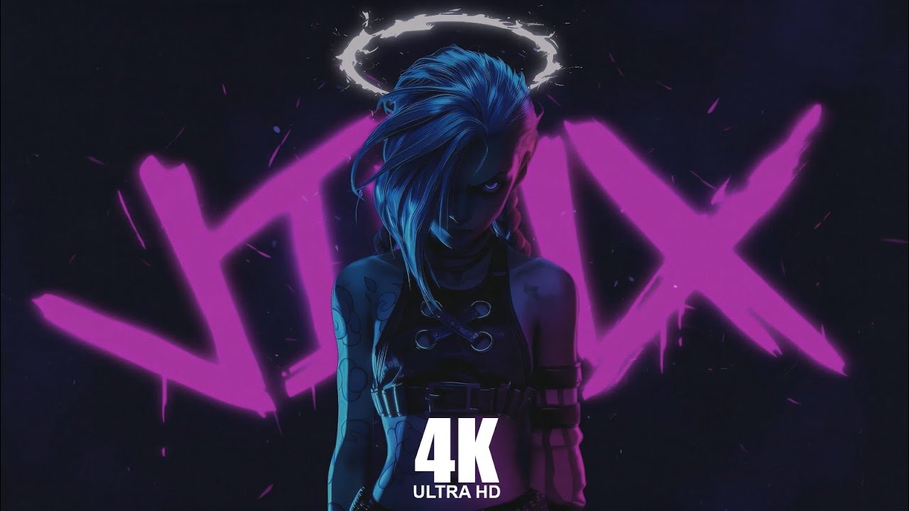 2 Hours Loop Jinx League of Legends 4K Resolution Your Live Wallpaper For PC #livewallpaper