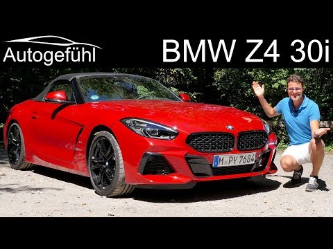 New BMW Z4 Roadster FULL REVIEW - the s30i 4-cylinder conquers the M40i 6-cylinder!