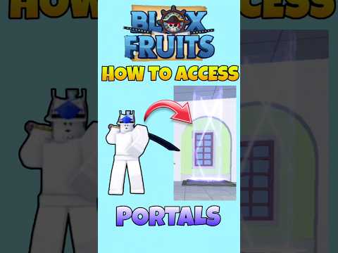 How to Acces Portals at third sea blox fruit #roblox #bloxfruits #portals