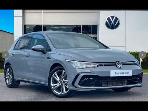 Approved Used Volkswagen Golf R-Line 2.0 TDI DSG 150ps Moonstone Grey | Wrexham Volkswagen