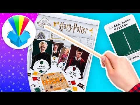 Kicsomi EZ A JÁTÉK ELREPÍT ROXFORTBA!  Harry Potter: A varázsigék mestere társasjáték  Csocsó  - Kicsomi
