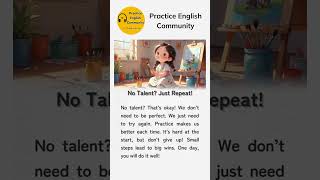 English Listening Practice – No Talent | Short English Story with Subtitles