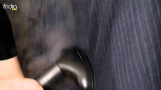 How To Steam a Suit Jacket (Navy) - Fridja Professional Garment Steamers School