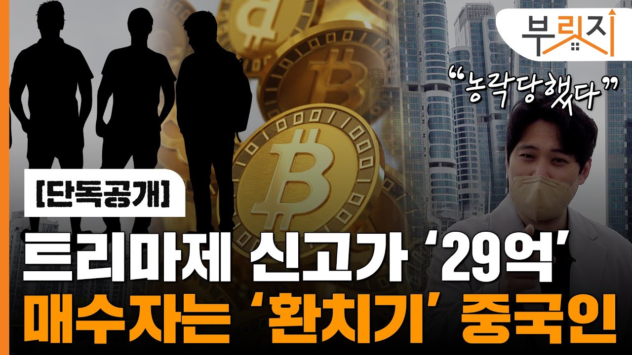 [부릿지GO][단독공개]'코인 환치기' 중국인, 트리마제 신고가도 찍었다.