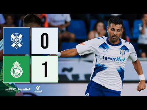 CD Tenerife | Resumen del CD Tenerife -Real Racing Club (J4, LALIGA HYPERMOTION 24/25) | CD Tenerife