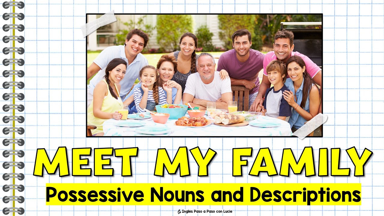 Lectura sobre la Familia en Inglés | Comprensión para Principiantes