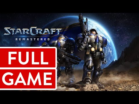 Starcraft Remastered - Episode 1: Terran PC FULL GAME Longplay Gameplay Walkthrough Playthrough VGL