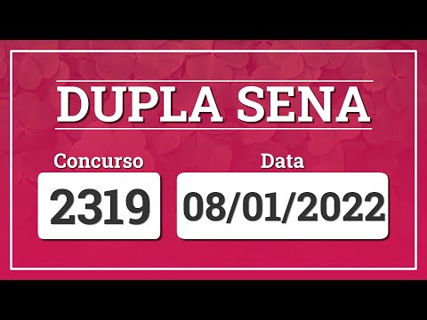 Capa de DUPLA SENA 2319
