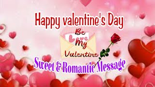 Valentine's Day || Sweet & Romantic message for Bf, Gf