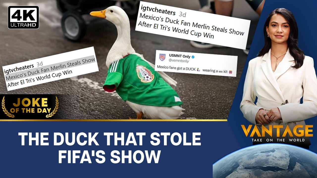 FIFA 2026: Merlin the Duck Emerges as Unofficial World Cup Mascot | Vantage on Firstpost