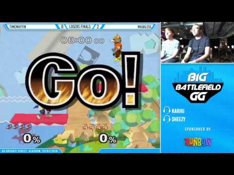 Big Battlefield L Finals - TimeMuffinPHD (Fox, Falco) vs Maskless (Fox)