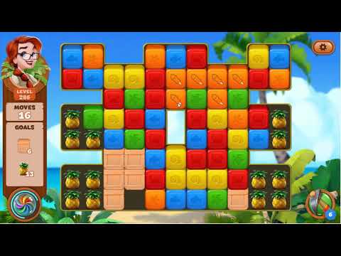 Lost Island Blast Adventure Level 286 - No Boosters