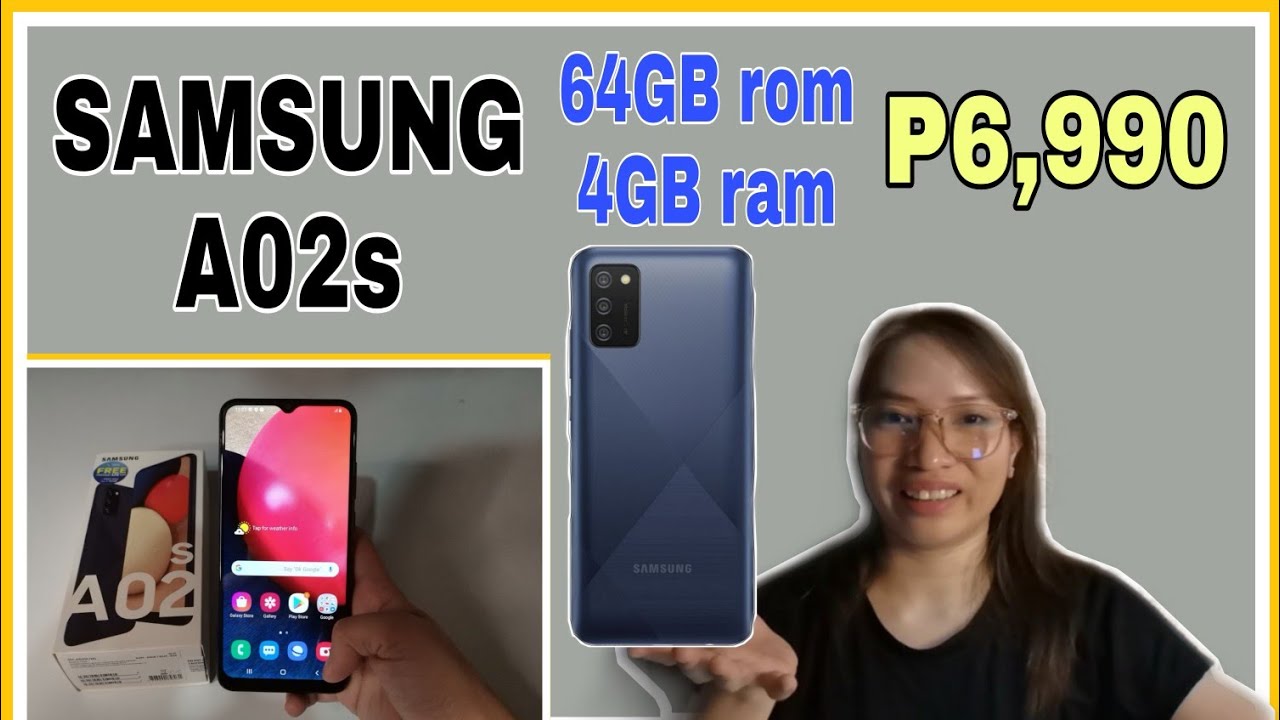SAMSUNG GALAXY A02S Unboxing and Quick Review - Philippines (Budget Smartphone)