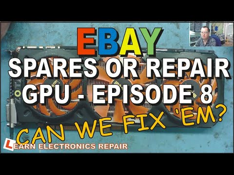 Learn Eelectronics Repair 2 Geforce GTX 280 GPU Graphics Card Repair Part 1