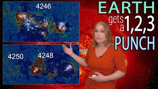 Earth Gets a 1,2,3-Punch and the X-Flare Factor is Back | Solar Storm Forecast 15 October 2025