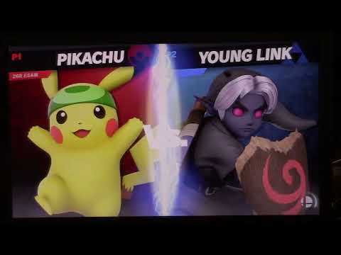 ESAM (Pikachu) vs. skittles! (Young Link) - Losers Top 48 - MAJOR UPSET