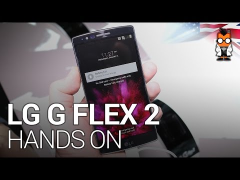 LG G Flex2 - Self Healing Snapdragon 810 Smartphone Hands On #CES15