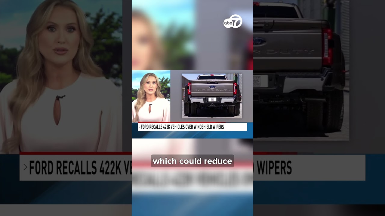 Ford recalls over 420,000 vehicles in US over windshield wipers issues